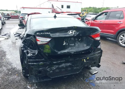 2015 Hyundai Elantra Sport из США, поврежденный, VIN KMHDH4AH3FU237634